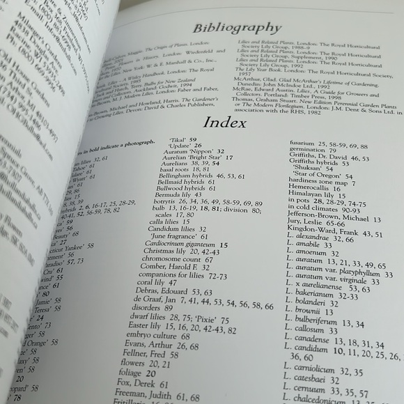 🌻4/$20 Vintage Lilies Book Softcover 2004 Edition Pamela McGeorge Firefly Books - Picture 12 of 16